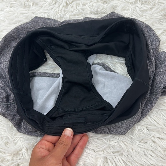 Lululemon Speed Up Short *Long 4" Heather Lux Multi Black / Black - Picture 2 of 4